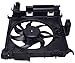 TOPAZ 0002009323 Radiator Cooling Fan Assembly for 2007-2015 Smart Car Fortwo 451