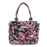 JuJuBe Be Classy Structured Multi-Functional Multi-Functional Diaper Bag/Purse, Classic Collection - Blooming Romance