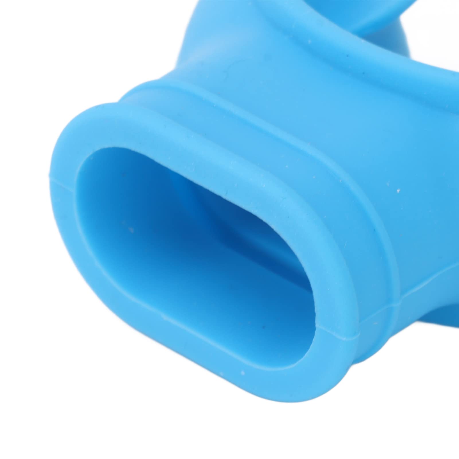 AMONIDA Dive Regulator Mouthpiece, Universal Odor Free Scuba Mouthpiece Replacement for Free Diving (Blue)