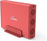 Sonnics 3TB Red External USB 3.0 Hard Drive for Xbox One PS4 PC Mac Desktop view 2