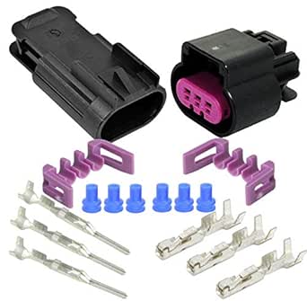 Amazon.com: Aptiv Delphi 3-Pin GT 150 Series Sealed Connector Set with ...