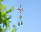 H&D HYALINE & DORA Bee Crystal Suncatcher Rainbow Prism 11.2in view 4