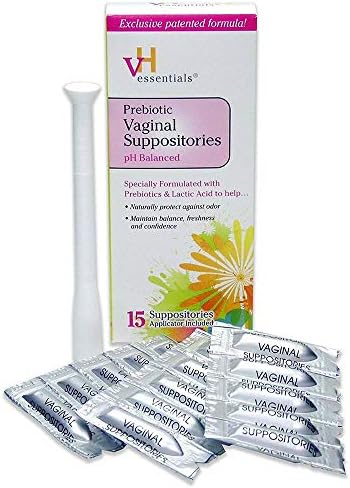 Prebiotic pH Balanced Vaginal Suppositories - 15 Count Box (Limited Edition)