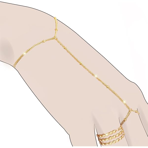 Bracelet Jonc Empilable UWorld Triple Entrelacé - Or 18 Carats, Acier Inoxydable - Cadeau Femme