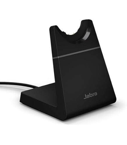Jabra Evolve2 75 USB-C スタンド付 Amazon.com: Jabra Evolve2 75 PC Wireless Headset with