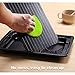 MysThaw Defrosting Tray + Drip Tray - Quick & Natural Way to Defrost Frozen Foods without Electricity | Fast Thawing Plate, Easy to Clean with Sponge, (3pcs Set)