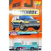 Matchbox Classic Decades Series 1:64 Scale '57 Chevy Convertible #36 of 75 by Matchbox
