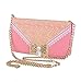 Sankuwen® 1pc Samsung Pink Case , Bowknot Lace Leather TPU Chain Case Cover for Samsung Galaxy S5 I9600