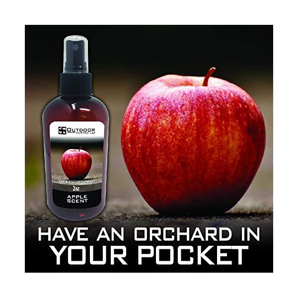 Outdoor Hunting Labs Apple Deer Cover Scent Nose Blocker Buck Lure