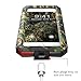 Mitywah Waterproof Case for iPhone 6 Plus, 6s Plus Heavy Duty Shockproof Case with Built-in Screen Protector, Full Body Underwater Protective Metal Case 5.5 inch, Camouflage