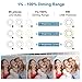 DCLYSI 6.3” LED Selfie Ring Light with Tripod Stand for YouTube Video Shooting and Makeup,Mini LED Camera Light with Cell Phone Holder Desktop Lamp with 3 Light Modes & 11 Brightness Level