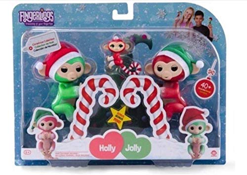 Fingerlings Christmas Holiday 2 Pack - Holly, Jolly, & Merry