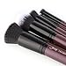 Jessup New Brush Set, Professional Makeup Brushes, Concealer, Lip Brushes, Blender, Face Brush, Eye Makeup Brush Kit Red Wine Synthetic Fiber Hair T259 (Brush)