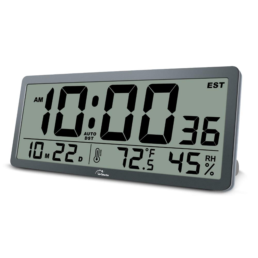 Large Display Digital Clock For Elderly Ploraread