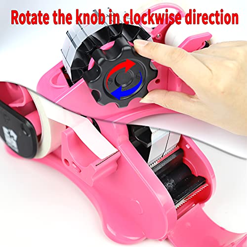 CRELOR Multiple Roll Heat Tape Dispenser Packing Thermal Transfer