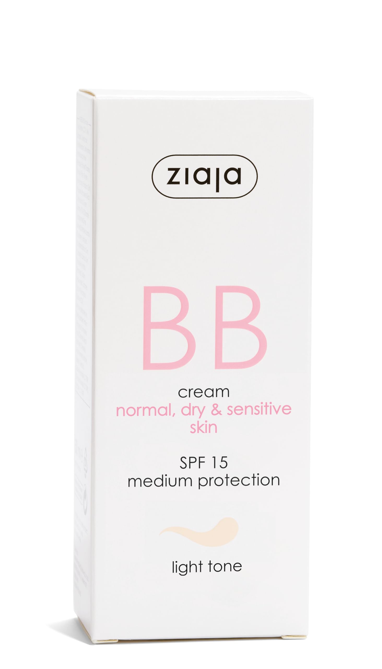 Ziaja Bb Cream For Normal, Dry & Sensitive Skin - Light Tone 50 Ml