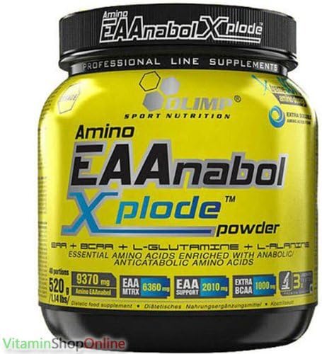 AMINO EAANABOL XPLODE ORANGE 520g POWDER ACIDS BCAA VITAMINS OLIMP FREE P&P