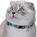 CollarDirect Cat Collar Breakaway with Removable Bell Set of 2 PCS Tribal Pattern Aztec Pet Safety Adjustable Kitten Collar
