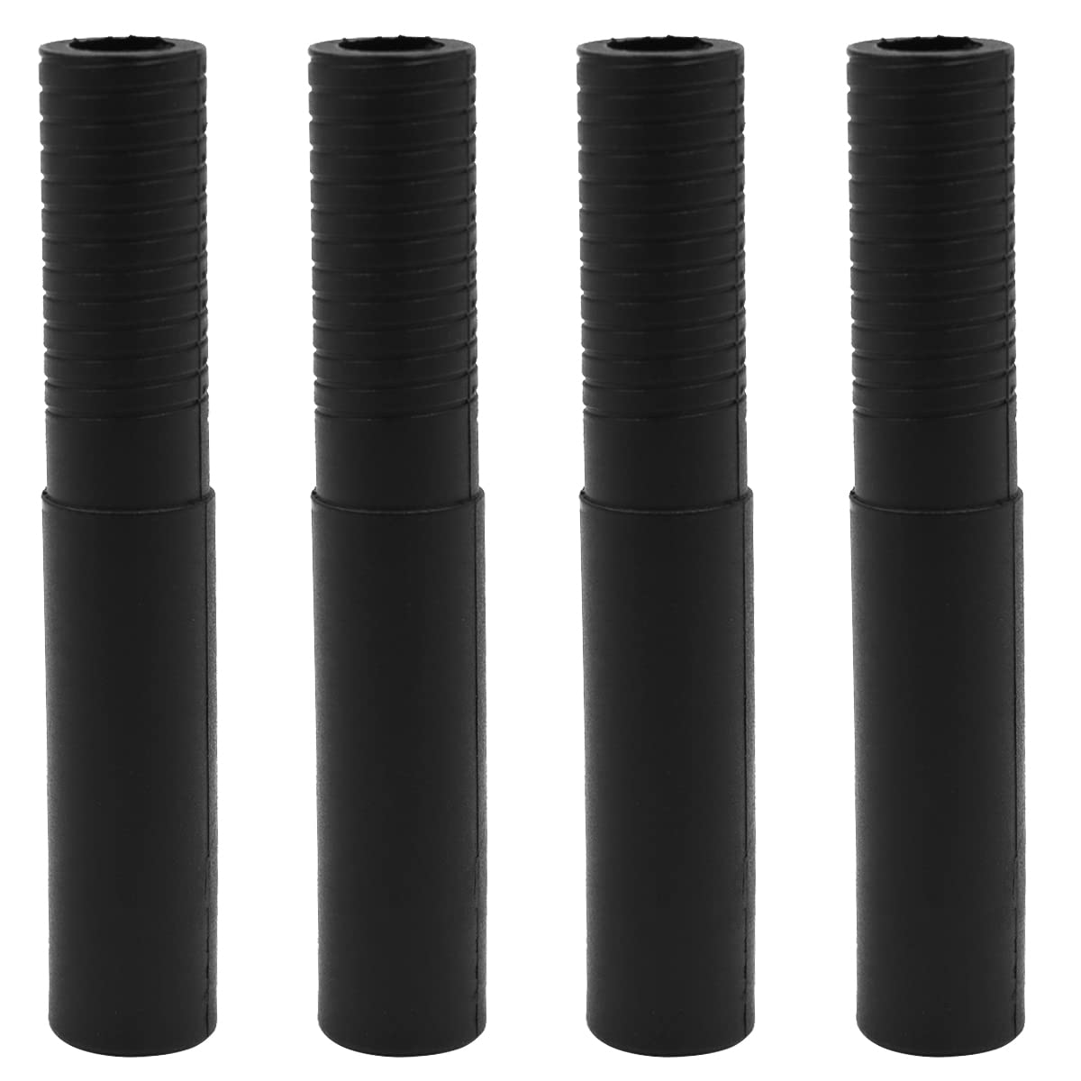 ANCLLO 4 Pcs Universal Golf Shaft Extensions 88mm/3.46inch High Strength Rod Stick Extension Durable Golf Club Steel Shaft Extension for Outing