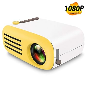 HYDDG Mini LED Bolsillo Proyector Casa Beamer Niños Regalo USB ...