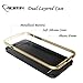 LG G3 Vigor case,Aomax@ Armor [Dual Bumper] Slim Fit Skin Silicone Cover Case + PC Bumper Frame for LG G3 Vigor / G3 Beat/ G3s D725 D722/ G3 Mini DHF Black