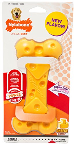 Nylabone DuraChew Cheese Bone, Dog Bone - Large
