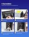 XTRONS 10.1 Inch Android 8.0 Octa Core 4G RAM 32G ROM HD Digital Multi-Touch Screen Car Stereo GPS Radio DVD Player Adjustable Viewing Angles OBD2 TPMS WiFi (TE103AP)