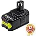 OHYES BAT Replacement for Ryobi 18V Battery Lithium for P102 P103