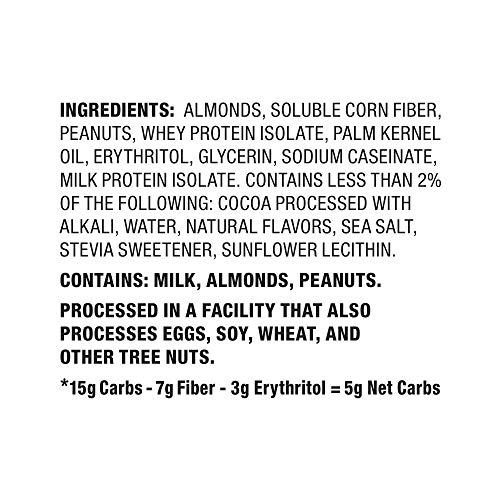 Quest Nutrition Sea Salt Caramel Almond Snack Bar, High Protein, Low