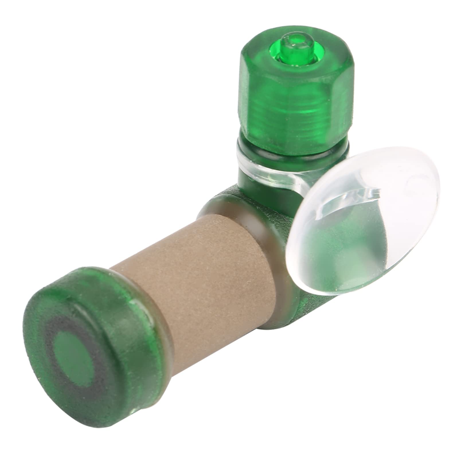 Aquarium CO2 Diffuse Atomizer, Dioxide Dissolve System For Fish Tank Easy Carbon Dioxide Diffuser CO2 Atomizer for Super Fish Tank Aquarium Equipment(Green L)