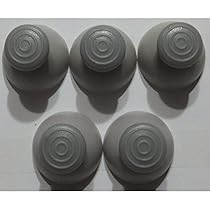 GameCube Joystick Caps 5 Left [Grey] Replacement Parts