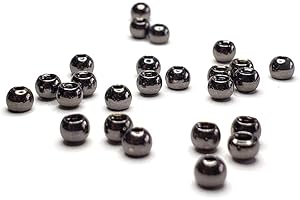 Tasty Tackle Brass Beads for Fly Tying (100 Pack)