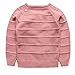 eTree Little Girls' Baby Cute Pearl Bow Buttons Cashmere Cardigan Sweaters