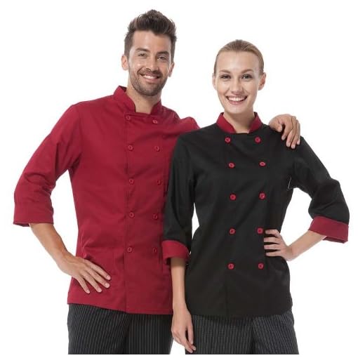 Long Sleeve Unisex Chef Coat Uniform