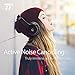 TaoTronics Active Noise Cancelling Headphones [Upgraded] 40H Playtime Bluetooth Headphones Wireless Headphones Over Ear Headphones Deep Bass Headset for Travel Work TV