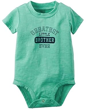 Carters Baby Clothing Outfit Boys Greatest Little Brother Bodysuit