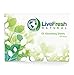 LiveFresh Natural Oil Blotting Paper, Large 100 Pack