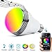 Smart Bulb with Bluetooth Speaker RGBW Color Changing LED Light Bulb (APP Controller, Pack of 1)