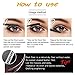 Mascara Waterproof, Best for Thickening & Lengthening, Lasting All Day, Waterproof, Smudge Proof & Hypoallergenic Ingredients