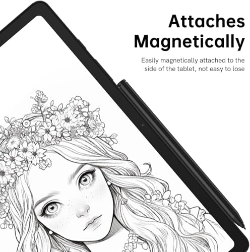 Stylus Pen for Remarkable 2, EMR Pencil with Eraser, 4096 Pressure Level, Palm Rejection & Magnetic Adsorption, Digtal Pen Compatible with Remarkable 2/1/Kindle Scribe