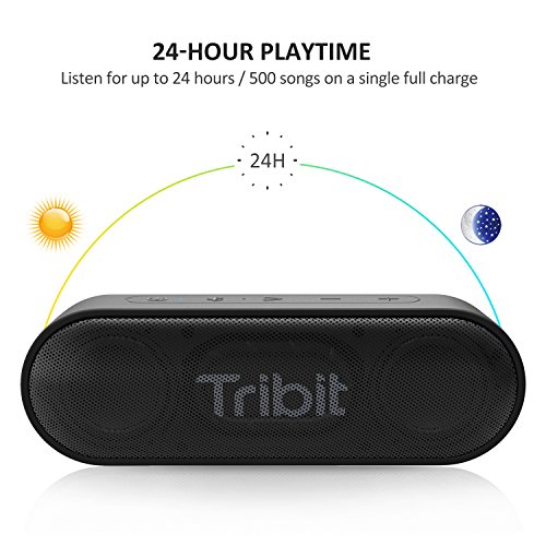 Tribit XSound Go Portable Bluetooth Speaker, 12W Wireless Speaker with