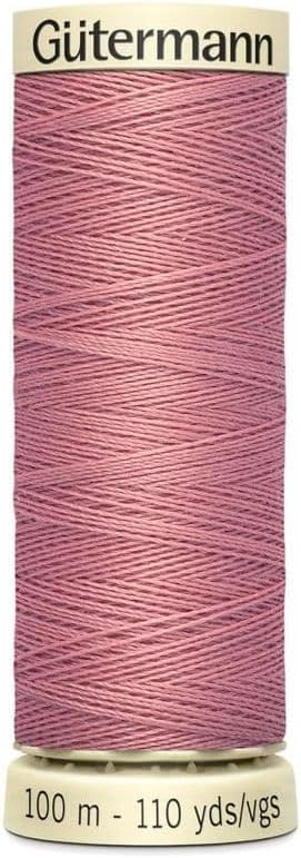 Gütermann Sew All Polyester Thread 100m Vintage Pink 0473