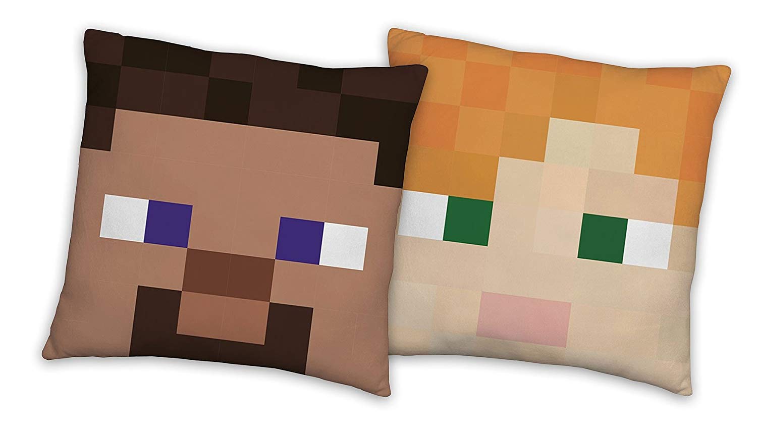 Minecraft Zierkissen Deko Kissen Fankissen 40x40cm Amazon De