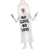 Spirit Halloween Adult Inflatable Condom Costume, Battery-Operated, Hilarious Outfit, Perfect for Parties