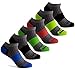 Prince Boys' Low Cut Athletic Socks for Active Kids (9-2.5 (Little Boys), Grey)