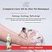 Professional All-in-One Natural Dog Shampoo for Healthy Skin & Coat, Plant Based Pet Shampoo For Dogs & Cats with Sensitive Skin. Cleaner, Deodorizer, Moisturizer, Conditioner & Detangler-Made in USA