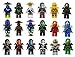Sbolang Ninja Minifigures Set of 18,Ninjago Minifigures Kai Jay Sensei Wu Master Ghost Building Blocks Toys