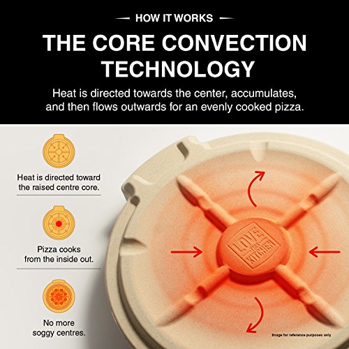 The Ultimate Pizza Stone for Oven & Grill. 16" Round Baking Stone with