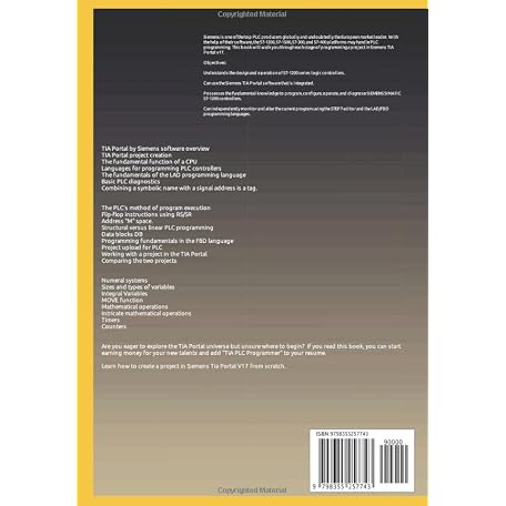 Mua SIEMENS BASIC PLC PROGRAMMING S7 1200 TIA PORTAL V17: [Detailed ...