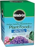 Miracle-Gro Plant Food for Azaleas, Camellias, and Rhododendrons, 1.5-Pound (Fertilizer for Acid Loving Plants)